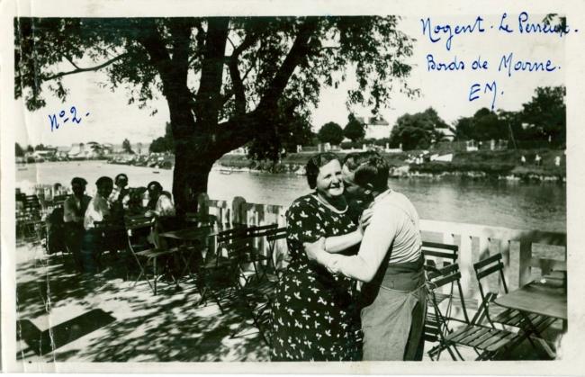 Carte postale Bords de Marne